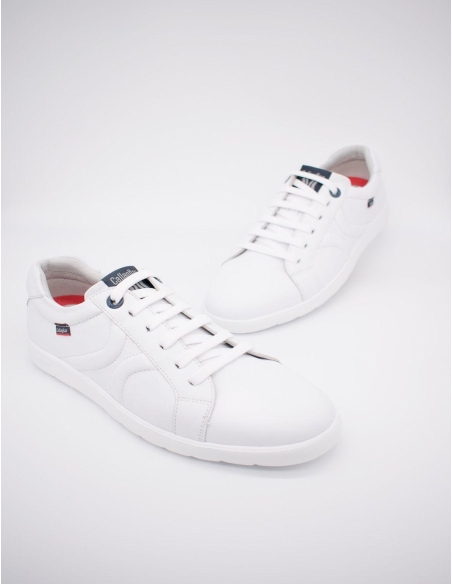 ZAPATILLA CASUAL CALLAGHAN CABALLERO PIEL BLANCO 43719