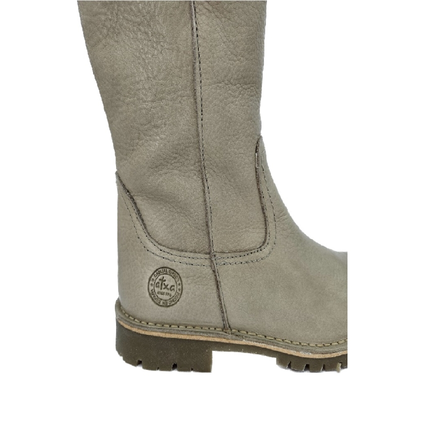 BOTAS BOMBER EN PIEL VISON FORRO INTERIOR EN...