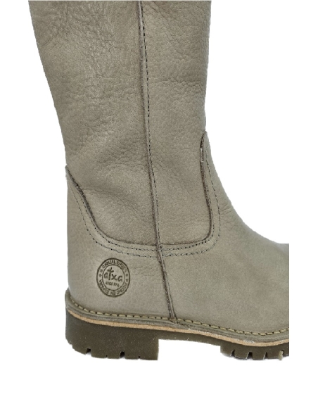 BOTAS BOMBER EN PIEL VISON FORRO INTERIOR EN PELITO 24503 AT