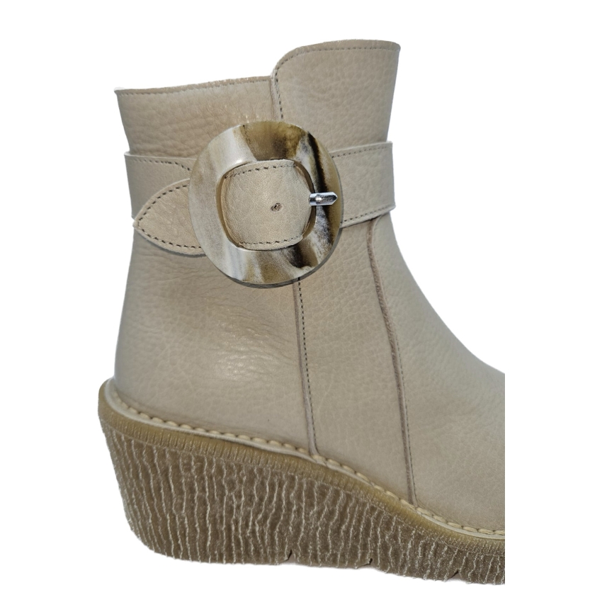 BOTIN CUÑA EN PIEL VISON 24562 ATXA