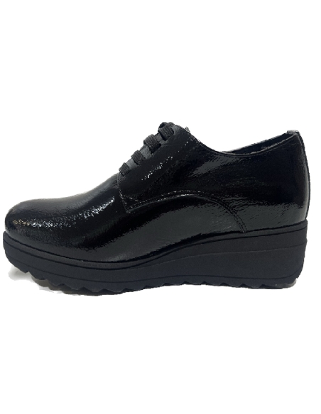 ZAPATO MUJER PIEL 5052 PRIMULA NEGRO DE TARKE
