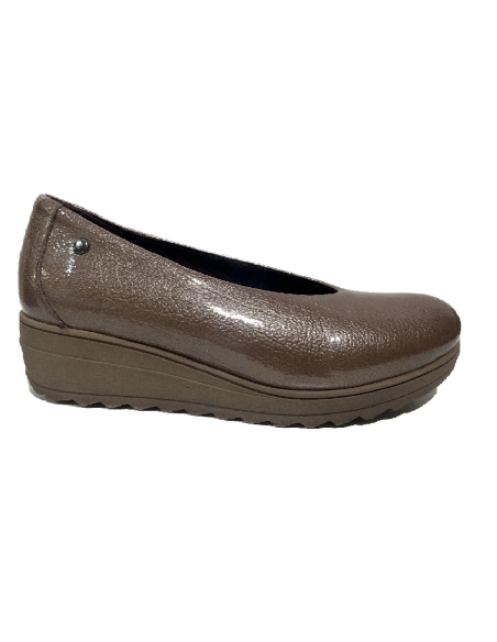 ZAPATO MUJER EN PIEL PRIMULA TOPO 5062 TARKE