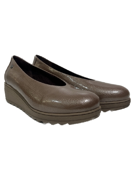 ZAPATO MUJER EN PIEL PRIMULA TOPO 5062 TARKE