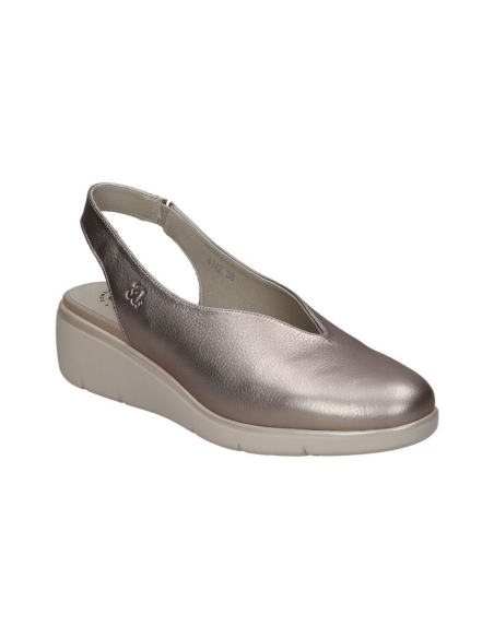 SANDALIAS CUÑAS MUJER PIEL TREINTAS SHOES 3414 GALAXY