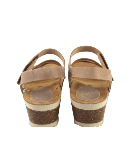 SANDALIA CUÑA BIO DE MUJER INTERBIOS CIERRE PULSERA VELCRO 5