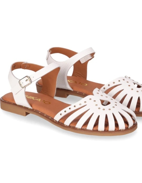 SANDALIAS EN PIEL DE MUJER CHIKA 10  MUSKA PLANAS