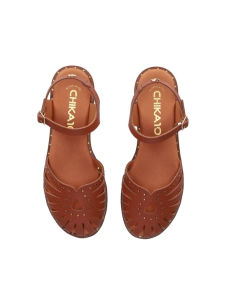 SANDALIAS EN PIEL DE MUJER CHIKA 10  MUSKA PLANAS