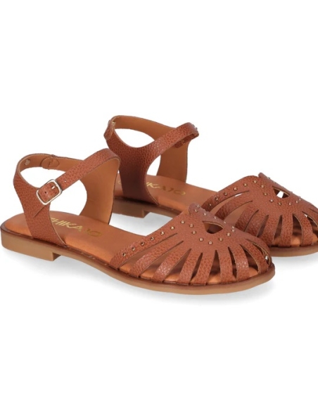 SANDALIAS EN PIEL DE MUJER CHIKA 10  MUSKA PLANAS