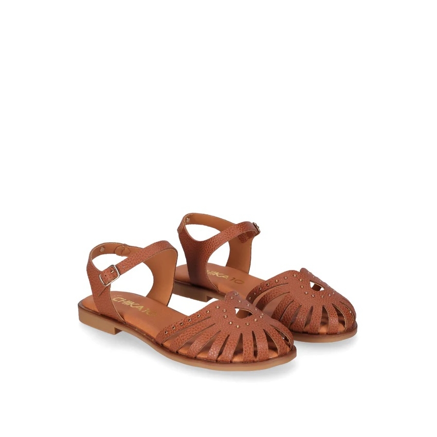 SANDALIAS EN PIEL DE MUJER CHIKA 10  MUSKA PLANAS