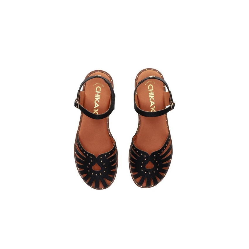 SANDALIAS EN PIEL DE MUJER CHIKA 10  MUSKA PLANAS