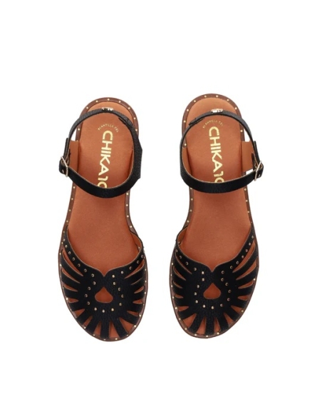 SANDALIAS EN PIEL DE MUJER CHIKA 10  MUSKA PLANAS