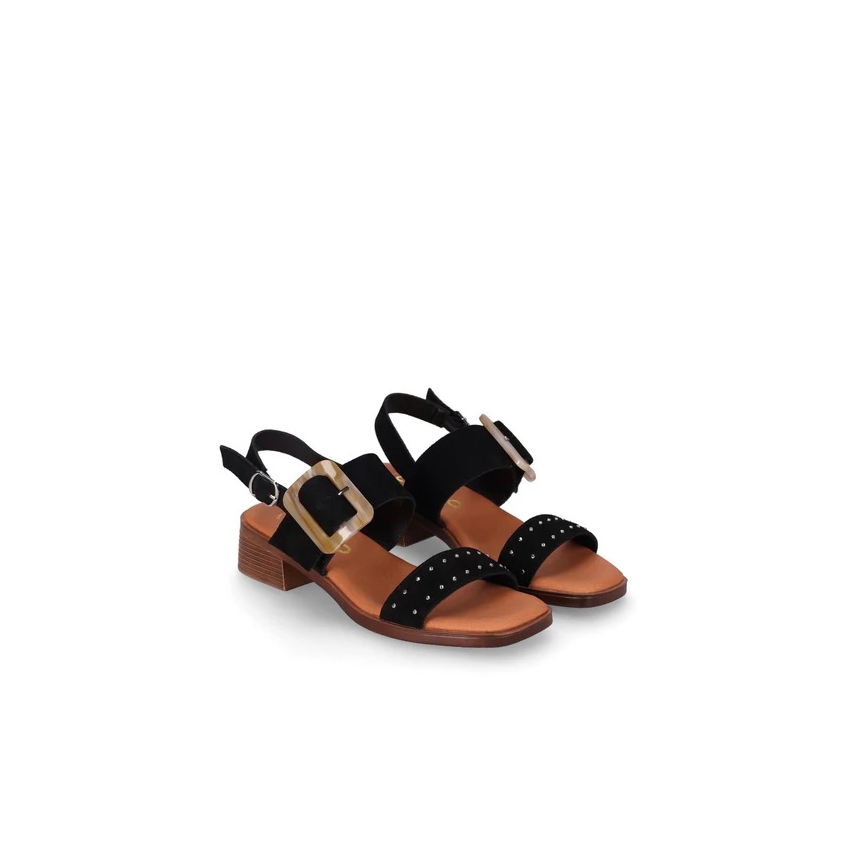 SANDALIAS SERRAJE DE MUJER CHIKA 10 PIEL TACON...