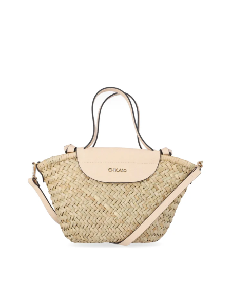 CAPAZO RAFIA  MUJER CHIKA 10 BAG KORAL 10