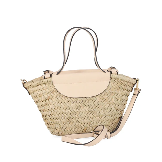 CAPAZO RAFIA  MUJER CHIKA 10 BAG KORAL 10 2