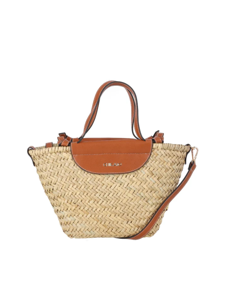 CAPAZO RAFIA  MUJER CHIKA 10 BAG KORAL 10