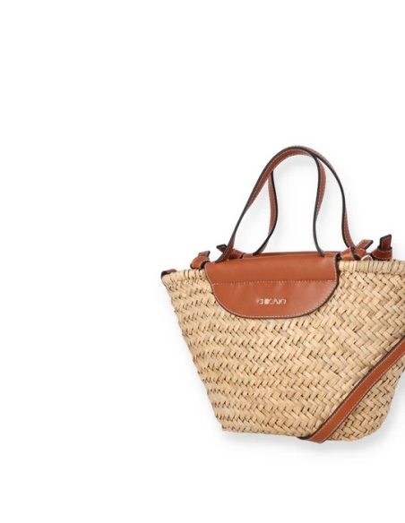 CAPAZO RAFIA  MUJER CHIKA 10 BAG KORAL 10