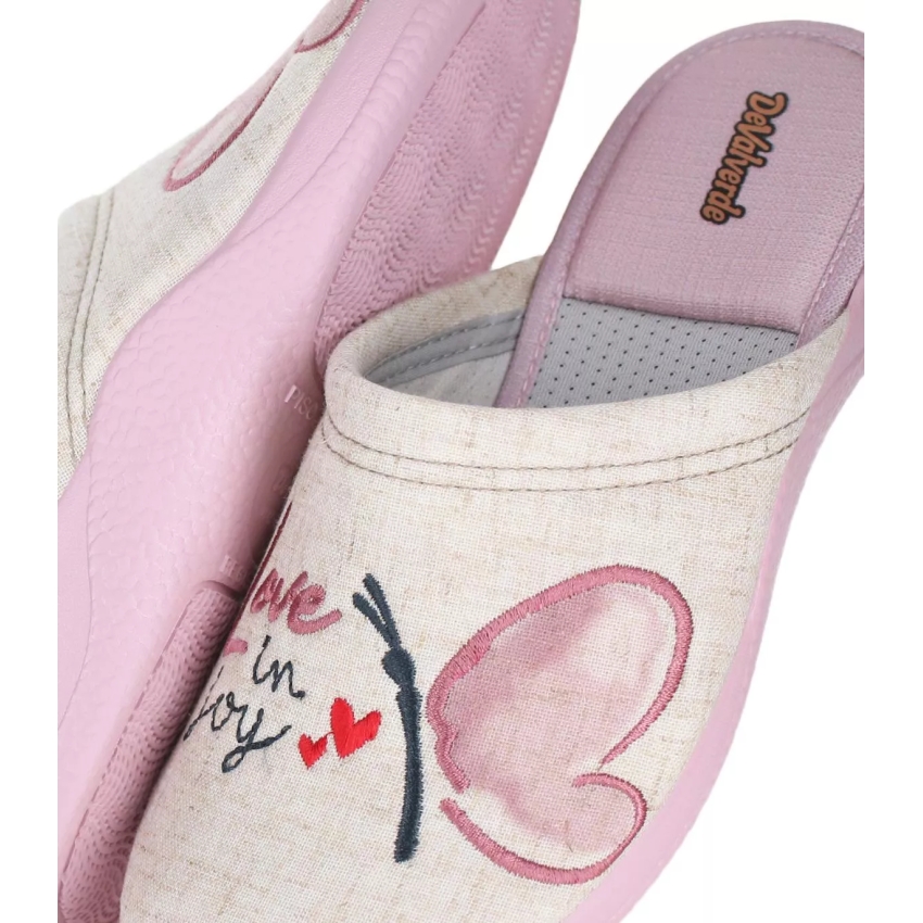 ZAPATILLA ESTAR POR CASA MUJER DEVALVERDE ZUECO...