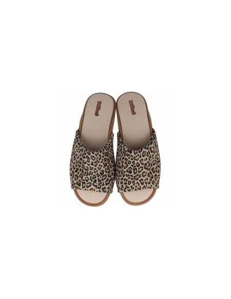 ZAPATILLA ESTAR POR CASA MUJER DEVALVERDE PINKI 6503 LEOPARD