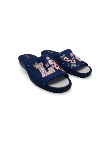 ZAPATILLA ESTAR POR CASA MUJER DEVALVERDE PINKI LOVE 1571