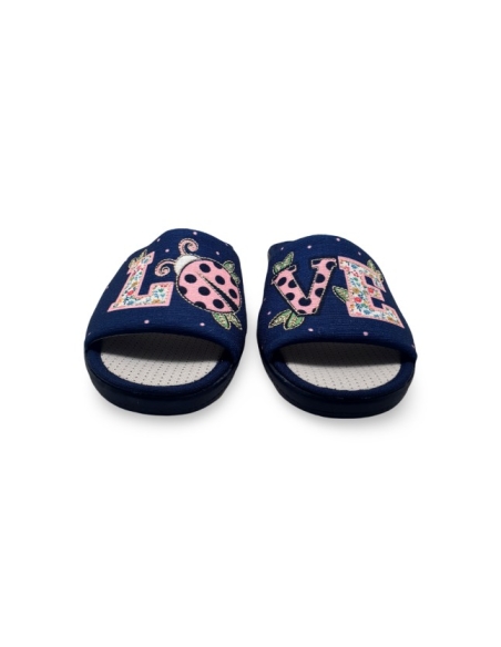 ZAPATILLA ESTAR POR CASA MUJER DEVALVERDE PINKI LOVE 1571