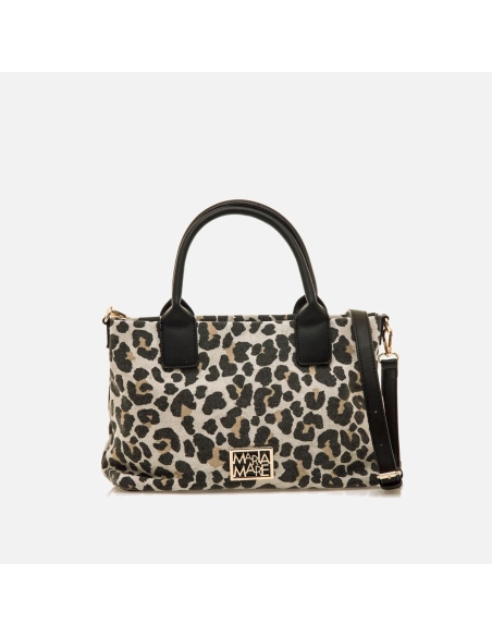 BOLSO MARIAMARE BEVIN LEOPARDO