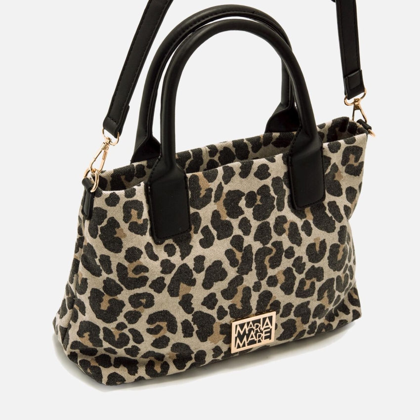 BOLSO MARIAMARE BEVIN LEOPARDO