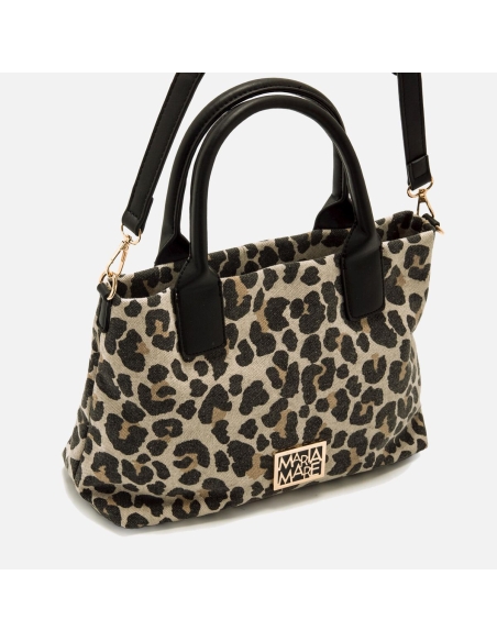 BOLSO MARIAMARE BEVIN LEOPARDO