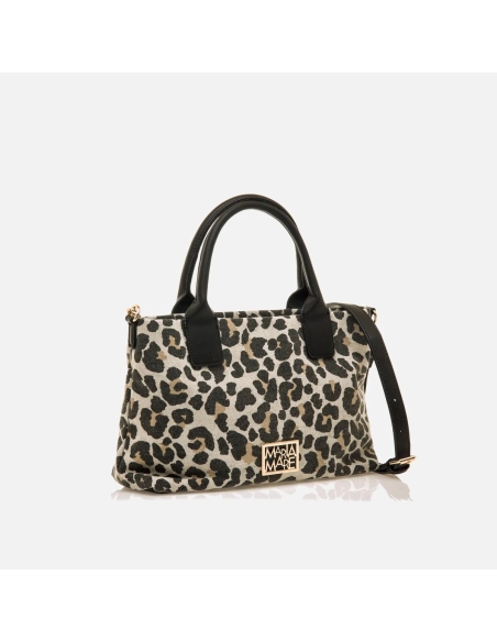 BOLSO MARIAMARE BEVIN LEOPARDO