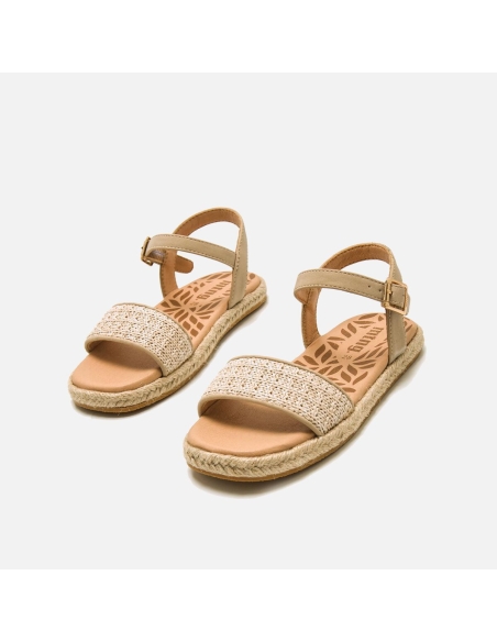 SANDALIA NIÑA MUSTANG 48089 RAFIA