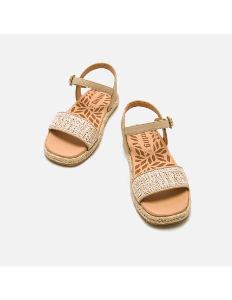 SANDALIA NIÑA MUSTANG 48089 RAFIA