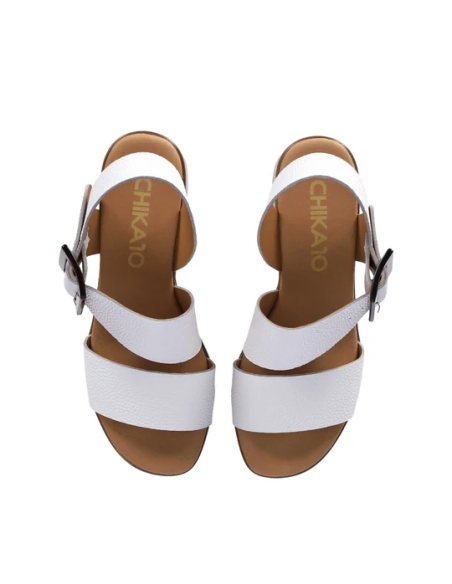 SANDALIAS PIEL DE MUJER CHIKA 10 TACON MEDIO NEW GOTICA 09