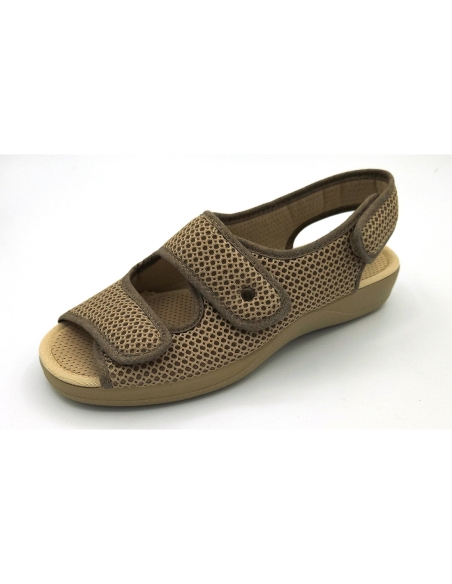 SANDALIAS MUJER DEVALVERDE FARMAFLEX  VELCRO 1543