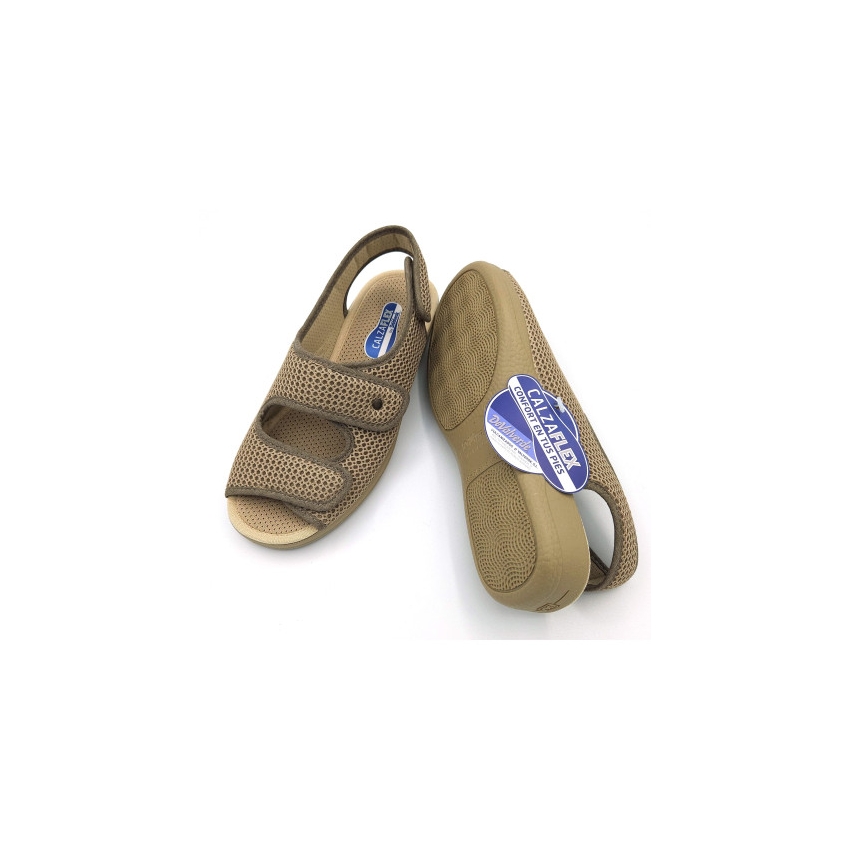 SANDALIAS MUJER DEVALVERDE FARMAFLEX  VELCRO 1543