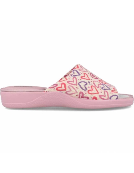 ZAPATILLA ESTAR POR CASA MUJER DEVALVE PINKI MULTICOLOR 1575