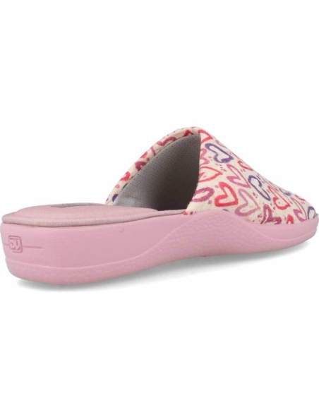 ZAPATILLA ESTAR POR CASA MUJER DEVALVE PINKI MULTICOLOR 1575