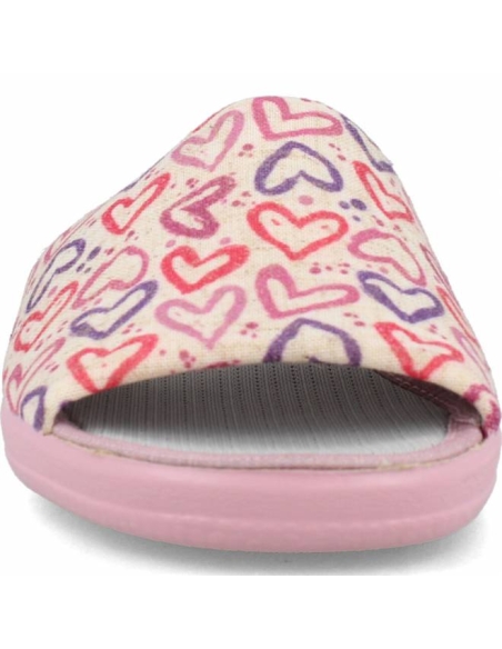 ZAPATILLA ESTAR POR CASA MUJER DEVALVE PINKI MULTICOLOR 1575