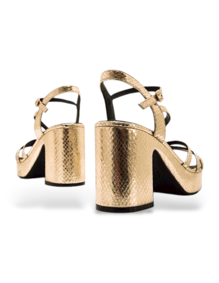 SANDALIAS TACON MARIAMARE 53436 ORO