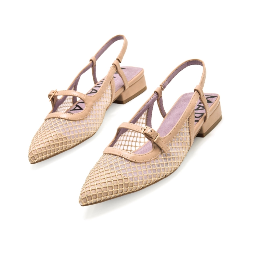 MANOLETINAS MUJER MARIAMARE TALON DESCUBIERTO...