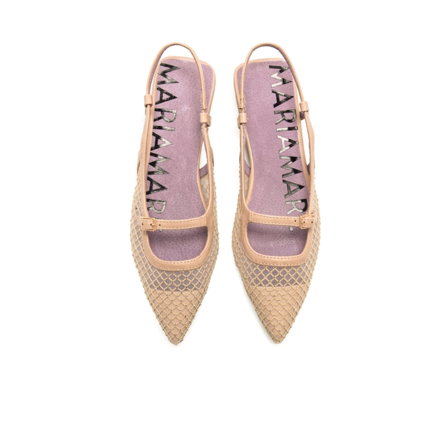 MANOLETINAS MUJER MARIAMARE TALON DESCUBIERTO...