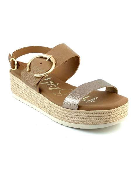 SANDALIAS PLANAS MUJER PLANTA DE GEL SANDALS 5705
