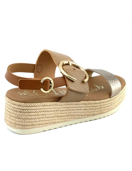 SANDALIAS PLANAS MUJER PLANTA DE GEL SANDALS 5705