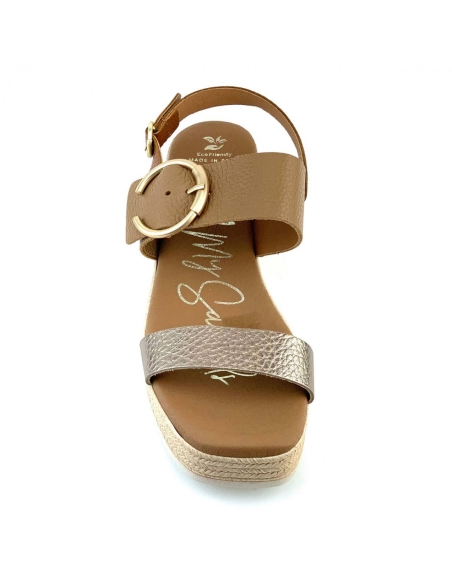 SANDALIAS PLANAS MUJER PLANTA DE GEL SANDALS 5705