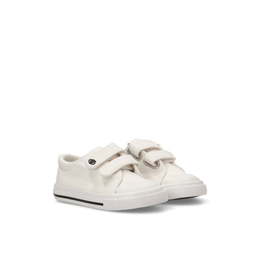 ZAPATILLAS RESPETUOSAS LONA BASICA BLANCA...