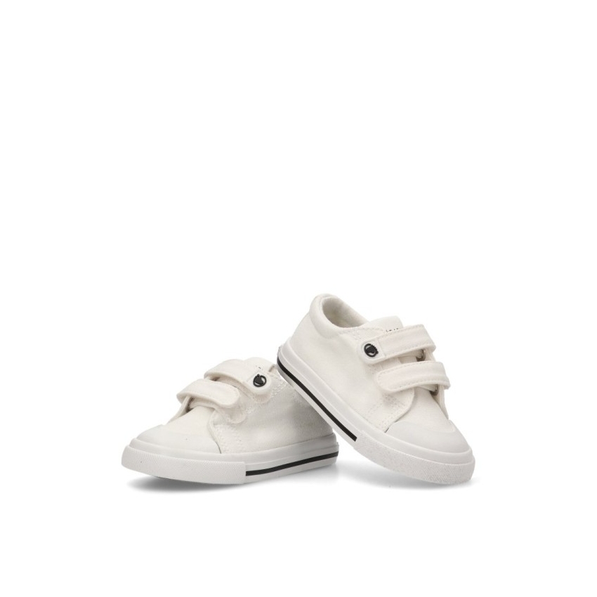ZAPATILLAS RESPETUOSAS LONA BASICA BLANCA...