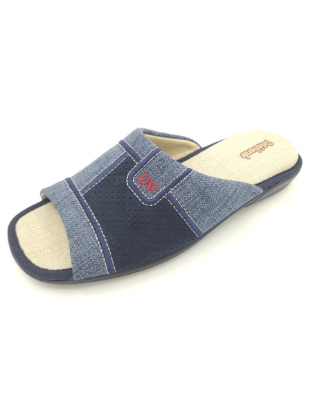 ZAPATILLA ESTAR POR CASA HOMBRE DVALVERDEPINKI TEJANO 3197