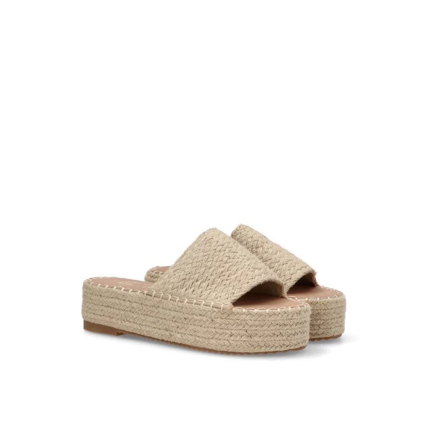 SANDALIAS PLATAFORMA CAÑAMO ETIKA NATURAL 10057