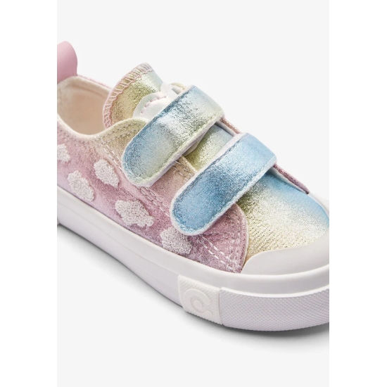 ZAPATILLA LONA CONGUITOS CIERRE DE TIRAS CLOUD MULTI  NUBES 2