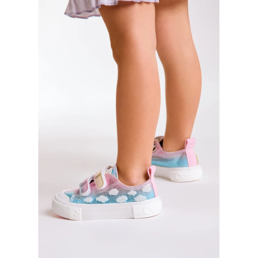 ZAPATILLA LONA CONGUITOS CIERRE DE TIRAS CLOUD...