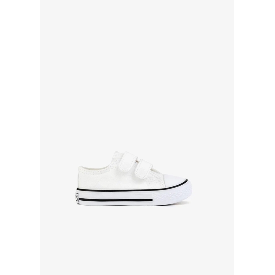 ZAPATILLA LONA UNISEX  BLANCA CONGUITOS OSSH141082- WHIT