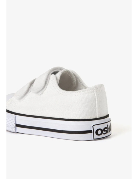 ZAPATILLA LONA UNISEX  BLANCA CONGUITOS OSSH141082- WHIT